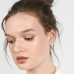 BaubleBar Jewelry - BaubleBar Josephine Pearl & Gold Stud Earrings BaubleBar Jewelry - BaubleBar Josephine Pearl & Gold Stud Earrings